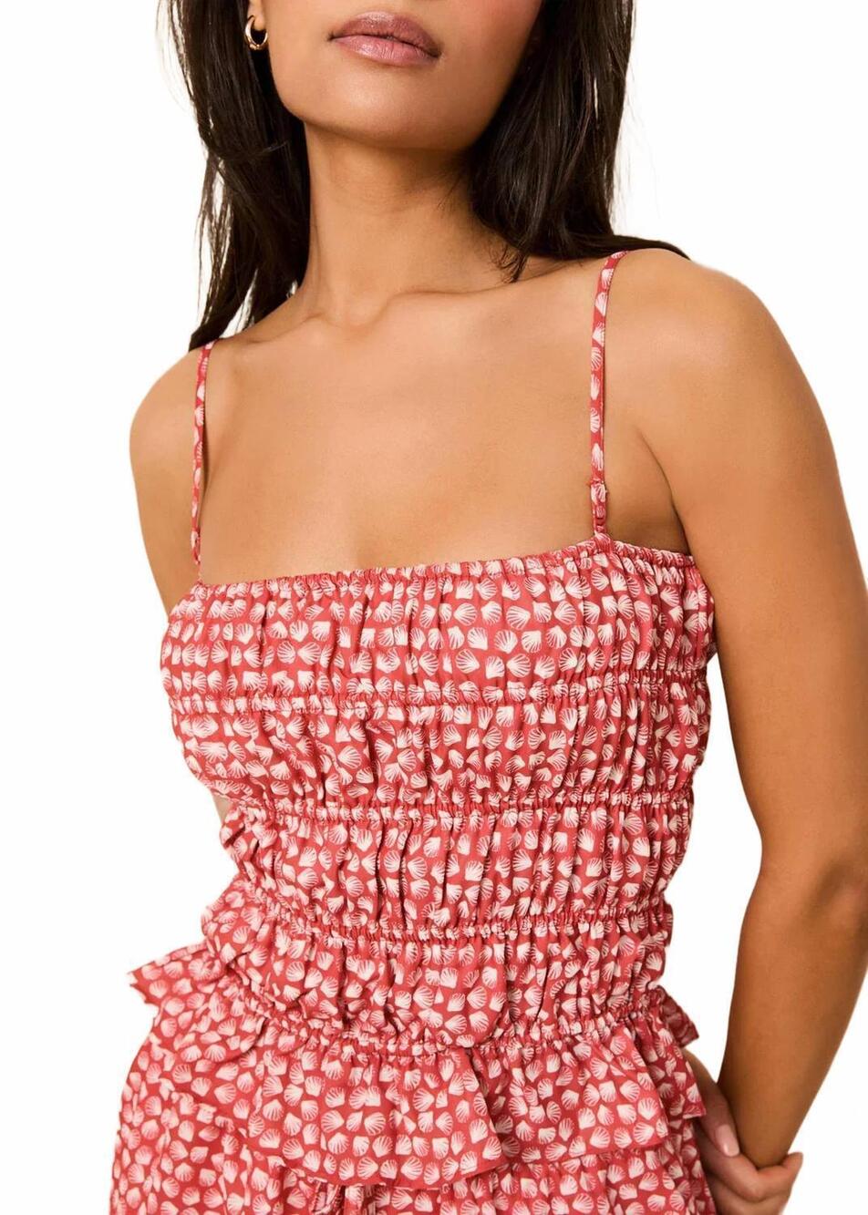 NEW SOLID & STRIPED delilah tank top in shell print